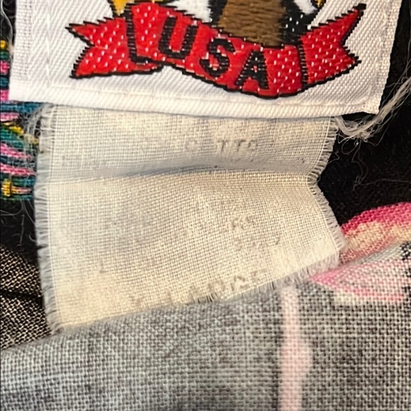 Max Boxxer Flamingo Print Black Short Sleeve Hawaiian Shirt Men’s Size XL - Picture 4 of 4